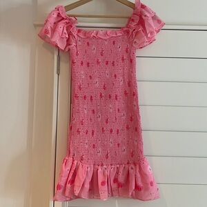 LOVESHACKFANCY INSPIRED PREPPY MINI DRESS